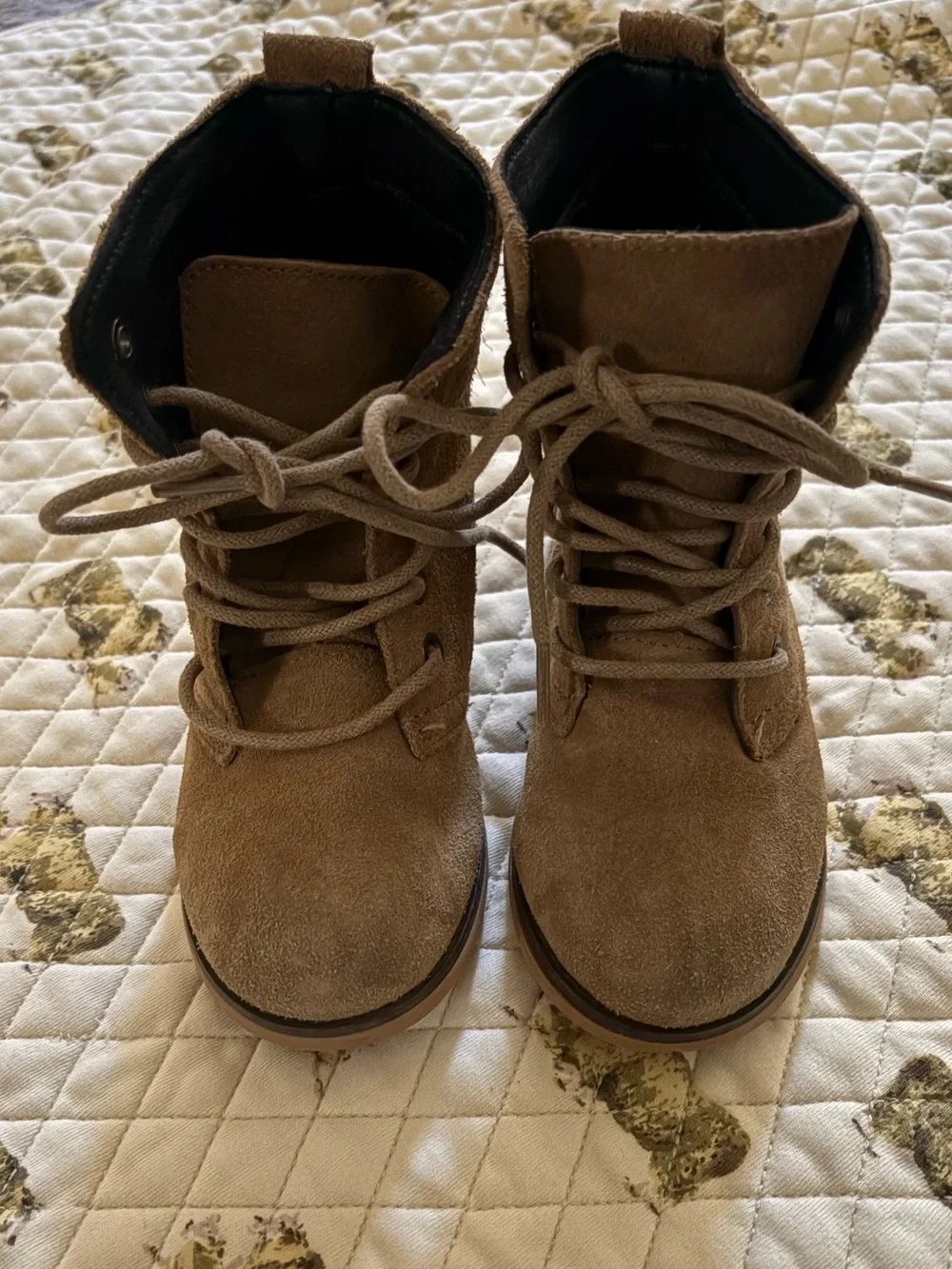 Little Girls Lace Up Boots 🌵9